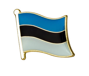 Estonia Flag Lapel Pin - 3/4" x 5/8"