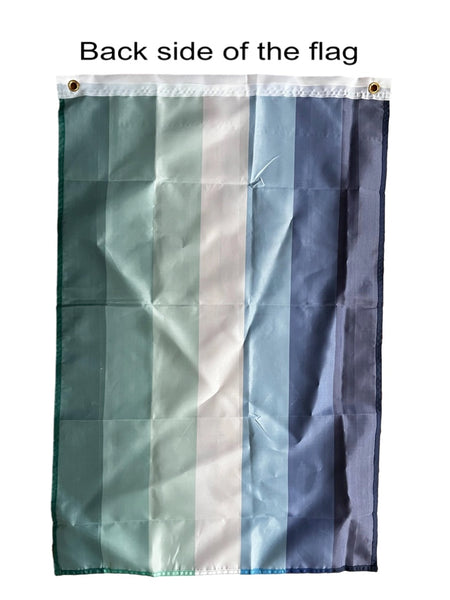 Gay Male Pride Flag 2' x 3' Waterproof Poly Flag