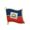 Haiti Flag Lapel Pin - 5/8" x 5/8"