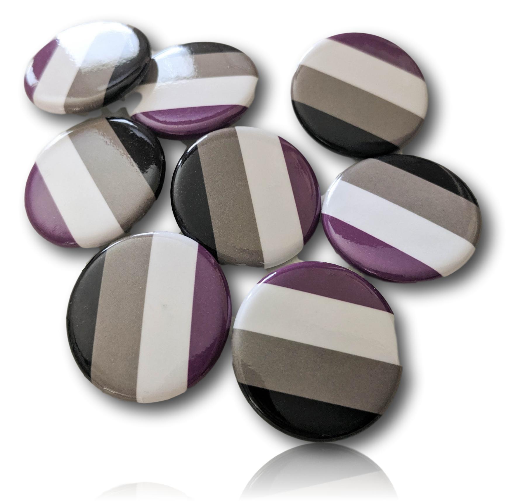 Asexual 1.25" Pinback Button