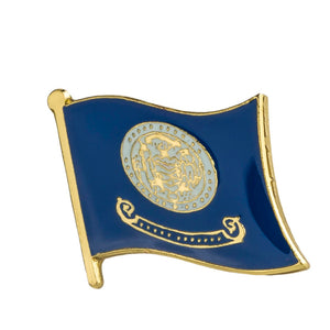 Idaho Flag Lapel Pin 3/4" x 5/8"