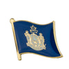 Maine Flag Lapel Pin 5/8" x 5/8"