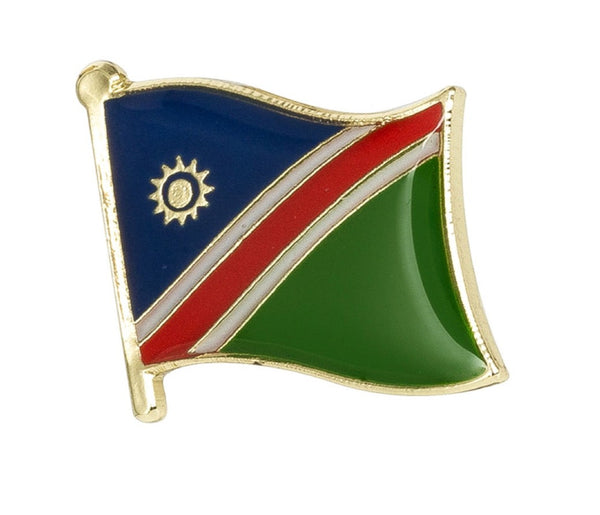 Namibia Flag Lapel Pin - 3/4" x 5/8"