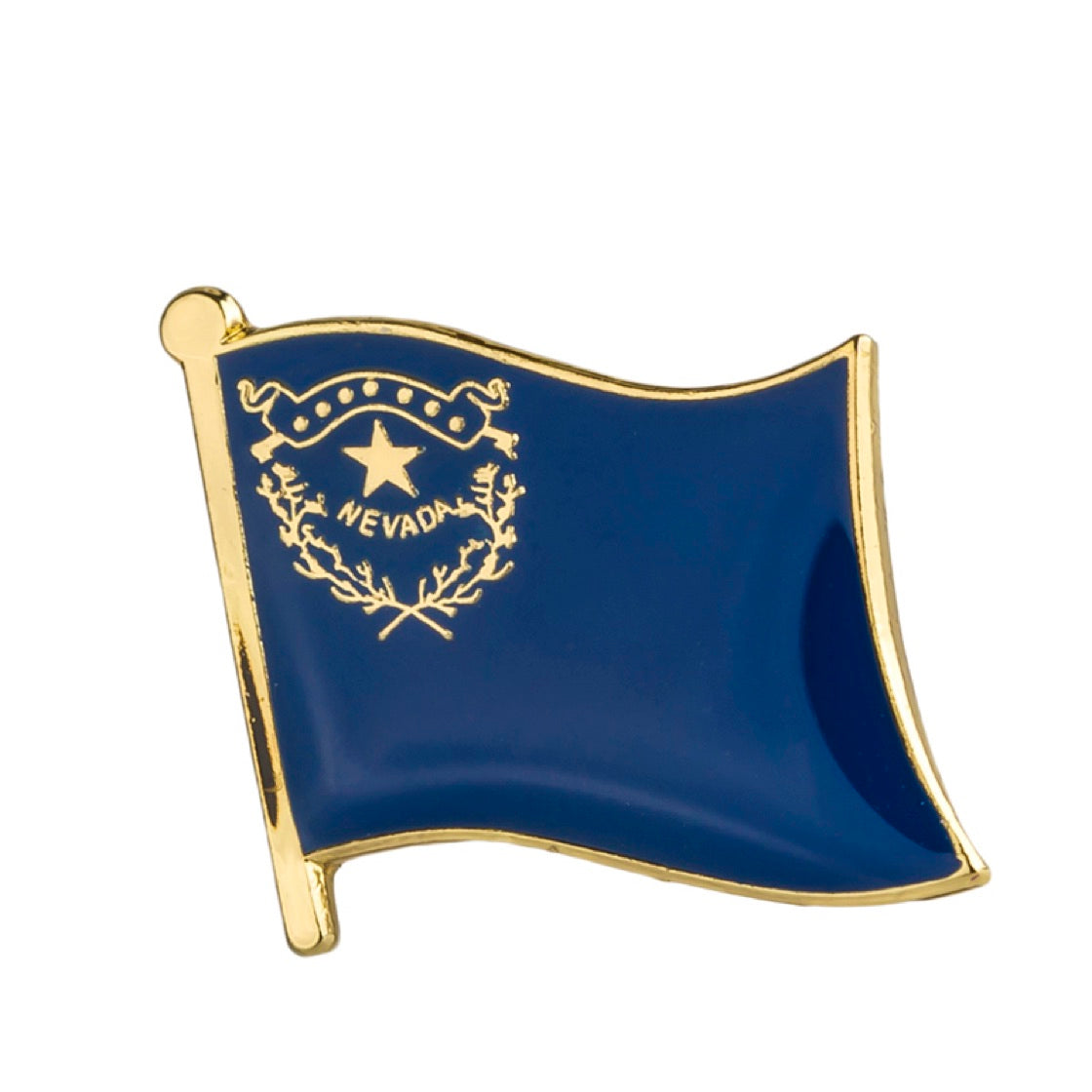 Nevada Flag Lapel Pin 5/8