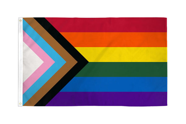 Progress Pride 2' x 3' Wall Flag Poly