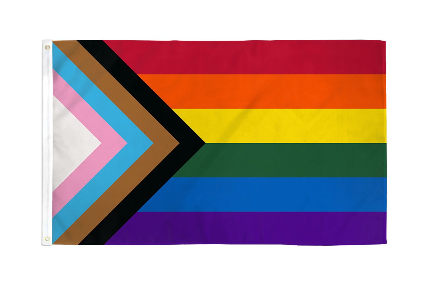 Progress Pride Waterproof Indoor/Outdoor Flag 2' x 3'