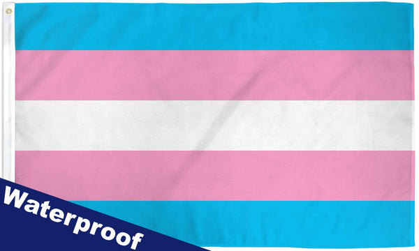 Transgender Waterproof Flag 3x5ft Poly