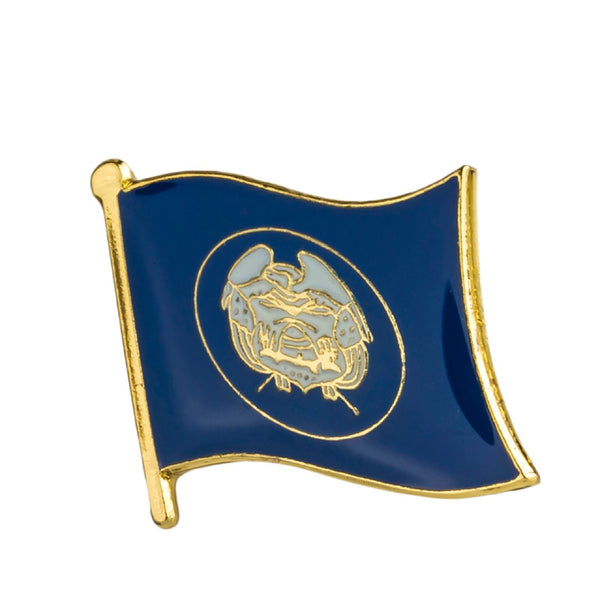 Utah Flag Lapel Pin 3/4" x 5/8"
