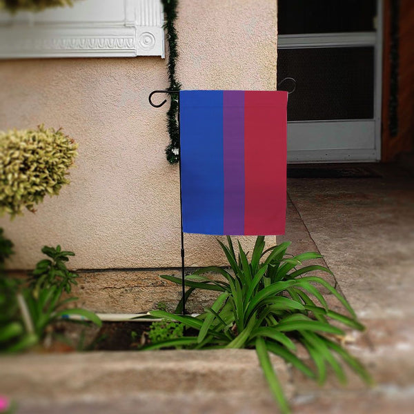 Bisexual 12" x 18" (inches) Garden Flag - Pole sold separately!