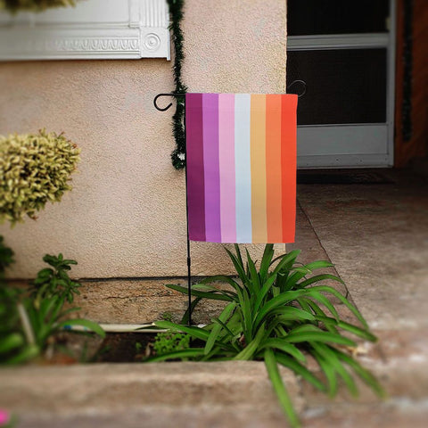 Lesbian Sunset 12" x 18" (inches) Garden Flag - Pole sold separately!
