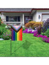 Progress Pride 12" x 18" (inches) Garden Flag - Pole sold separately!