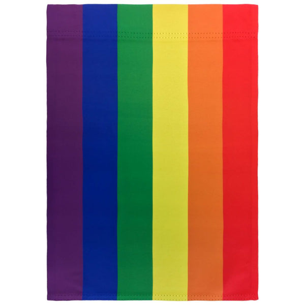 Rainbow 12" x 18" (inches) Garden Flag - Pole sold separately!