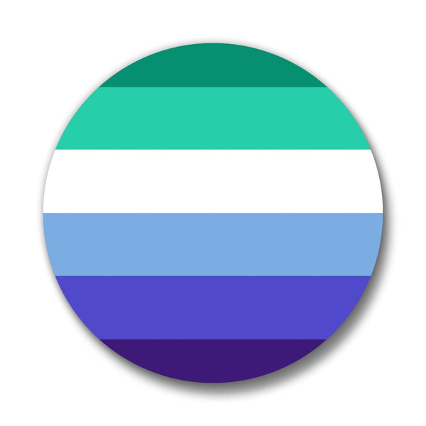 Gay Male 1.25" Pinback Button
