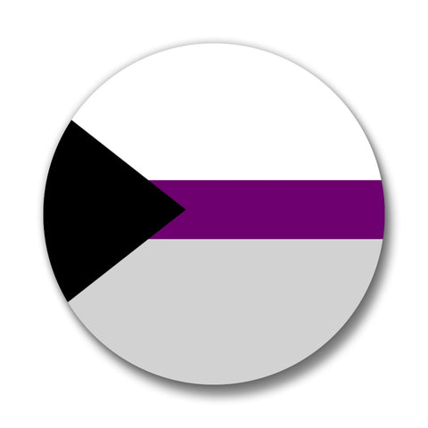 Demisexual Flag 1.25" Pinback Button